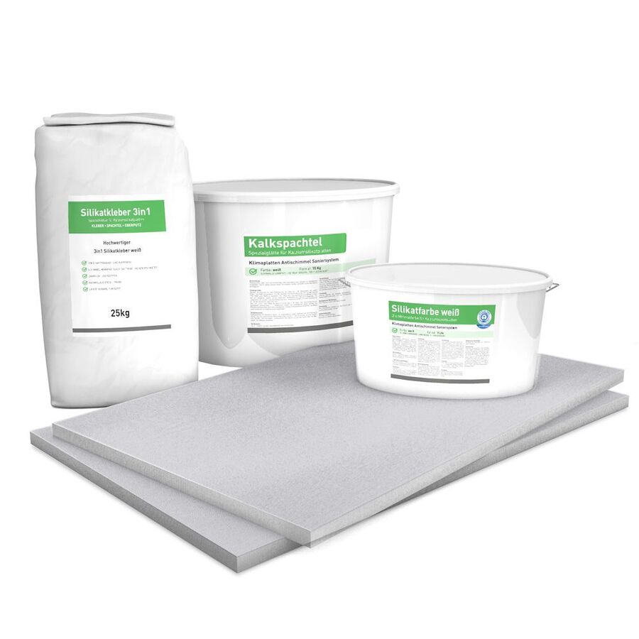 Kombi Sparpack SkamoWall 25mm (1.000x610mm) grundiert & extra-fest Plus3 Zubehör